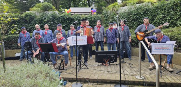 Auftritt zum Sommerfest im Seniorenzentrum der AWO in Düsseldorf